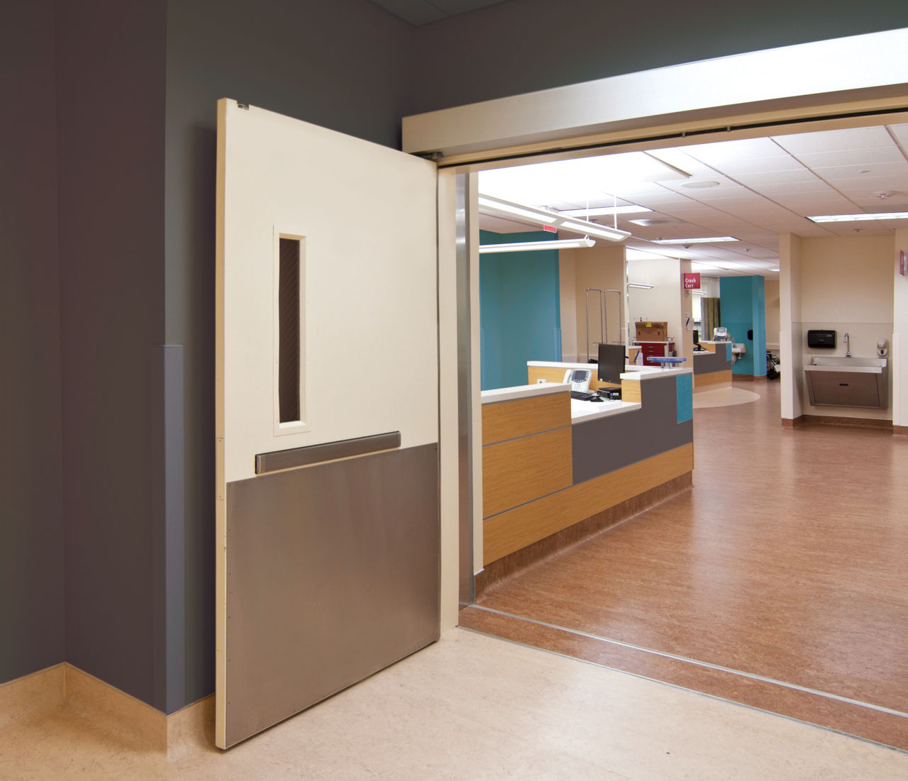 Protective store door plates